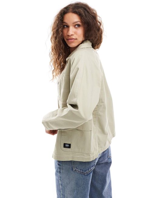 Vans White Codey Utility Jacket