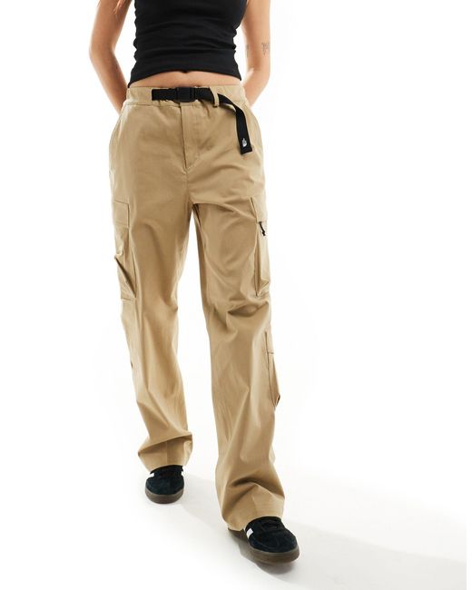 The North Face Natural Tonegawa Loose Cargo Belted Trousers