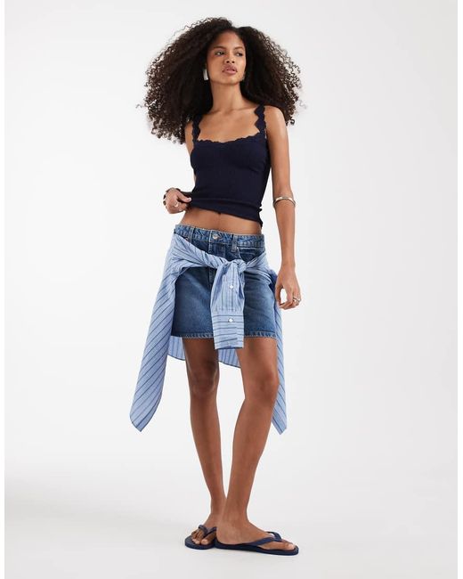 Free People Black Intimately Fp Spring Fever Cami Top