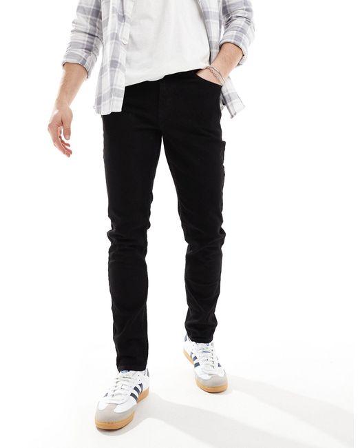 New Look Black Skinny Jeans for men