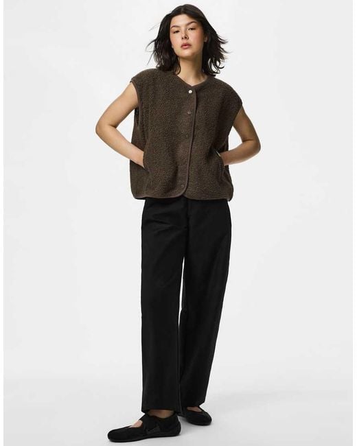 Pieces Brown Vest