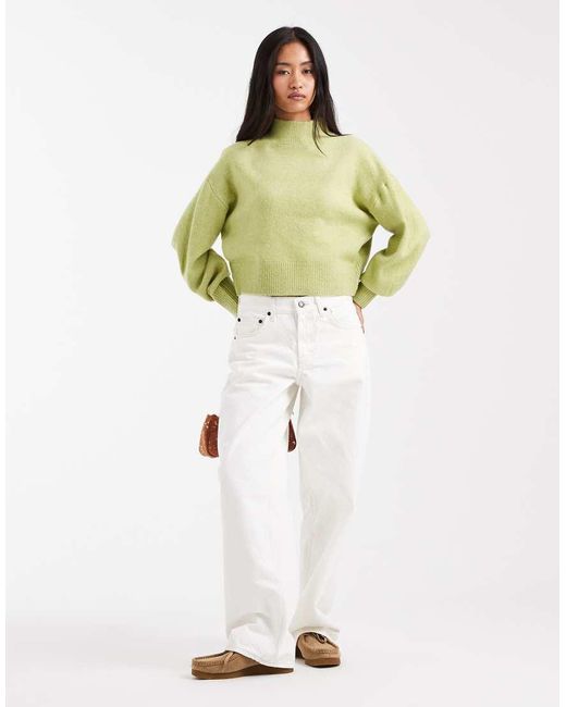 ASOS Green High Neck Jumper