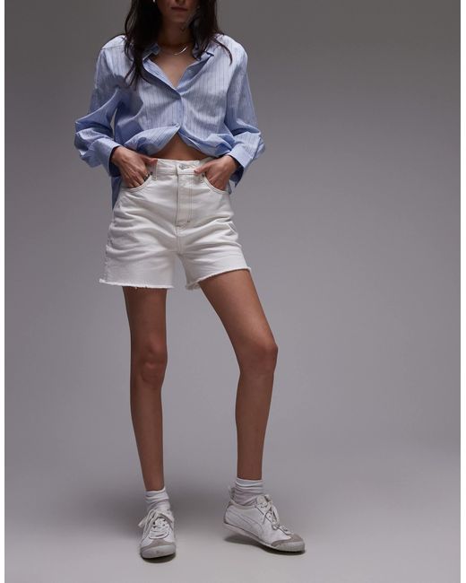 Tommy Hilfiger Blue – mom-shorts aus denim