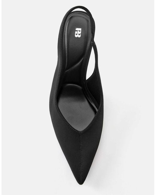 Pull&Bear Black Slingback-heels