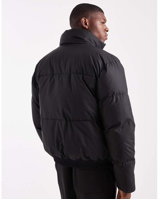 ASOS Blue Puffer Jacket for men
