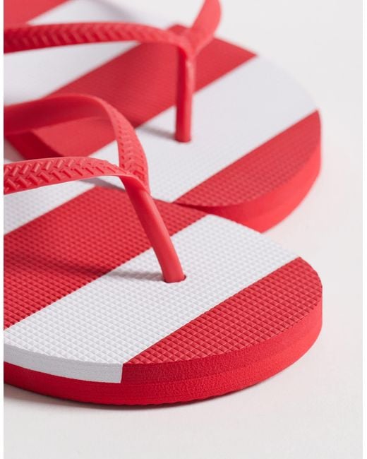 ONLY Red Flip Flops