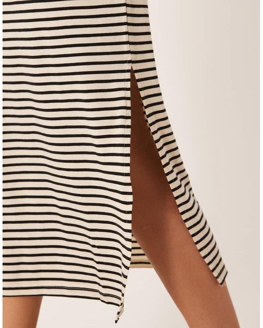 Aware White Sleeveless Maxi Dress
