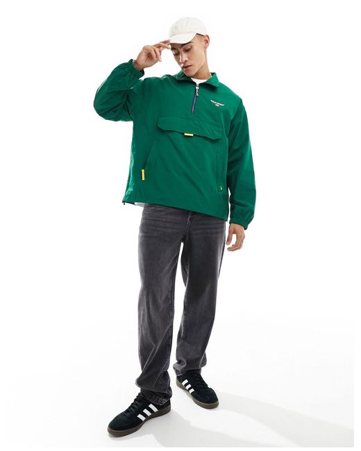 Cortavientos sin cierres con forro y logo Polo Ralph Lauren de hombre de color Green