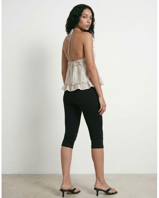 Capris Negras-Negro HYPEDROP de color Natural