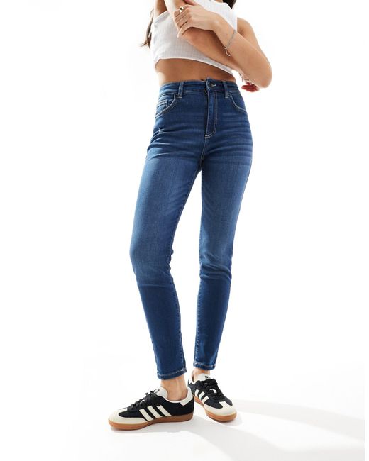 Cotton On Blue High Rise Skinny Jean