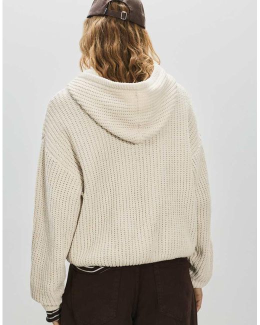 Pull&Bear Chenille in het Natural
