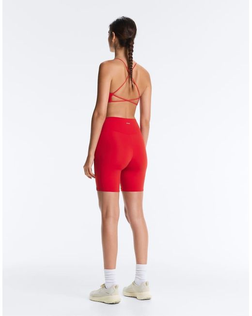 Oysho Red Light-Support Comfortlux Cross-Back Sports Bra