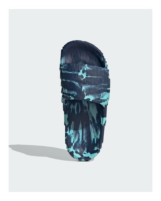 Sandalias es adilette 22 Adidas Originals de color Blue
