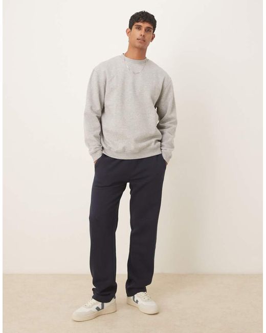 ASOS Blue Essentials Straight Leg Jogger for men