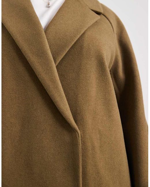 Abrigo Verde Cómodo De ASOS de color White