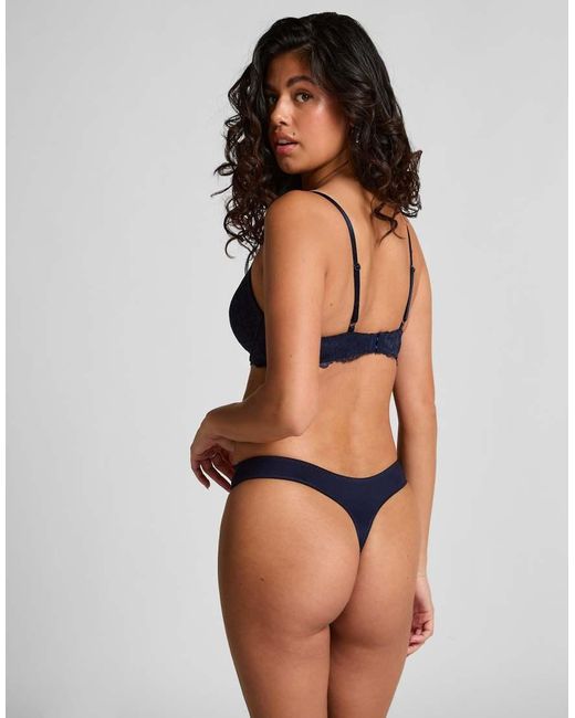 Hunkemöller Blue Marine Padded Push-Up Underwired Bra