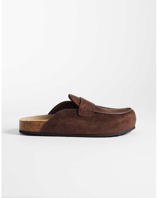 Mule Estilo Mocasín Sin Cordones Soda En Marrón SEQWL de color Brown