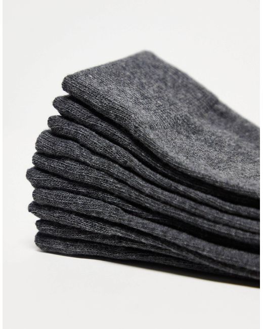Jack & Jones White Socks 5 Pack for men