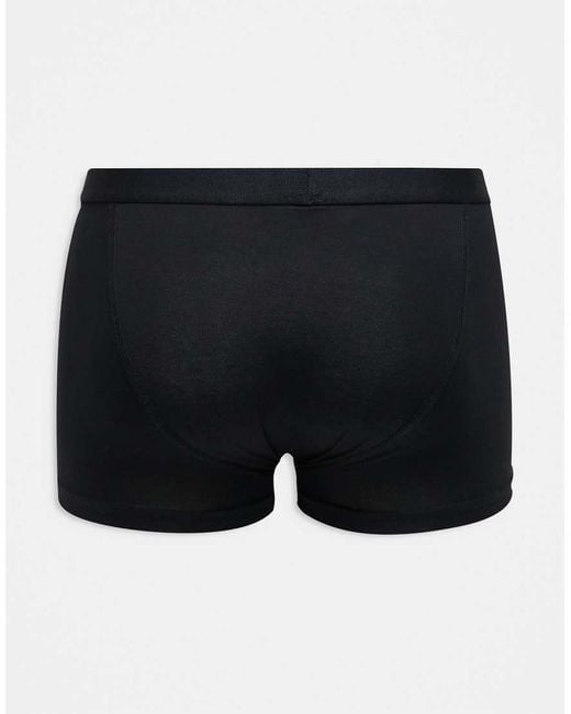 Pack De 3 Calzoncillos Bóxer Negros De Tejido Rico En Algodón Premium De ARKET de hombre de color Black