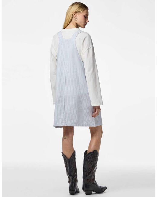 Robe chasuble - clair Pieces en coloris White