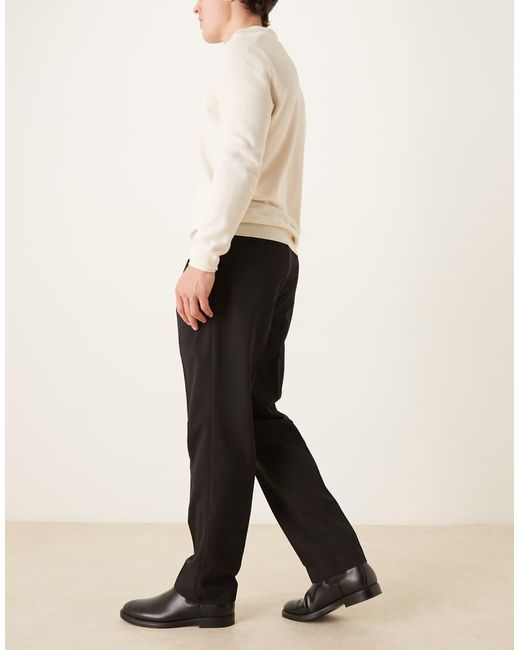 Mango Black Milo Tailored Pants for men