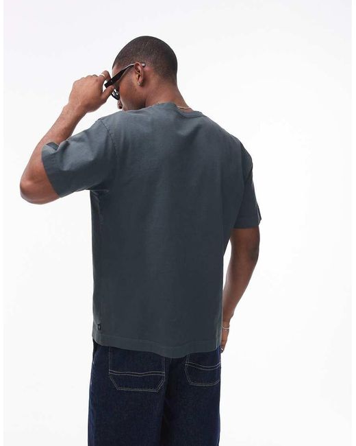 Rip Curl Blue Raw Energy Zine T Shirt for men