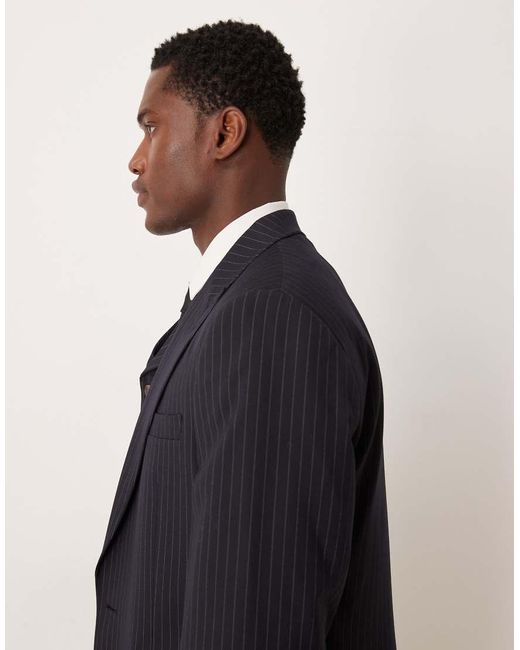 ASOS Blue Slim Suit Jacket for men