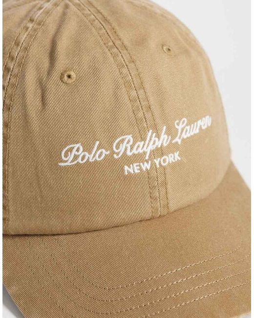 Polo Ralph Lauren Natural Script Logo Cap for men