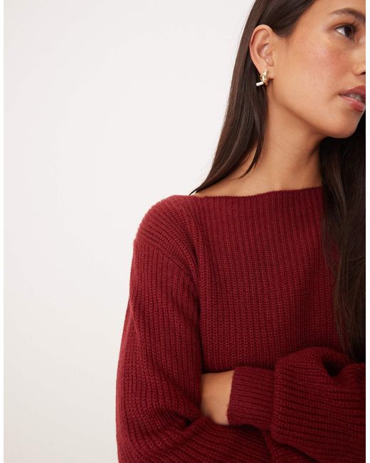 Threadbare Red – strickpullover