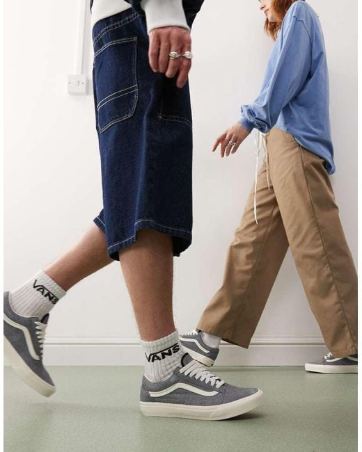 Old Skool Duo di Vans in Blue