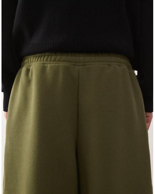 Collusion Green Heavyweight Relaxed joggers for men