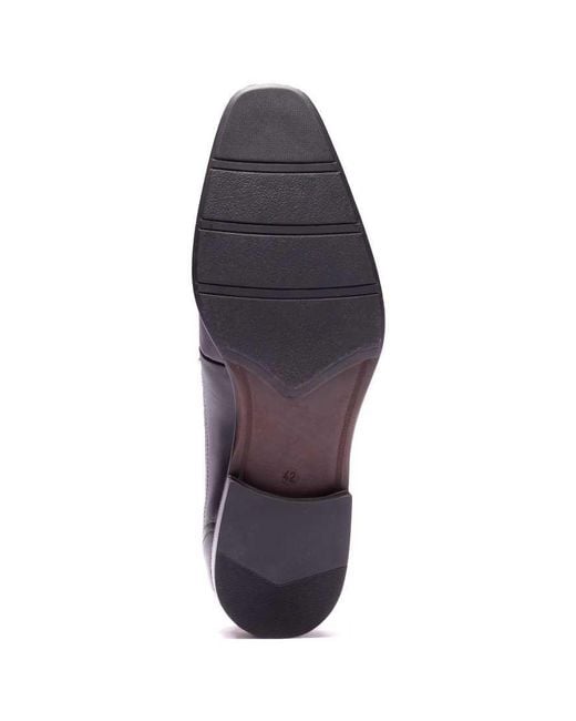 Base London Black Vance Lace Up Shoe for men