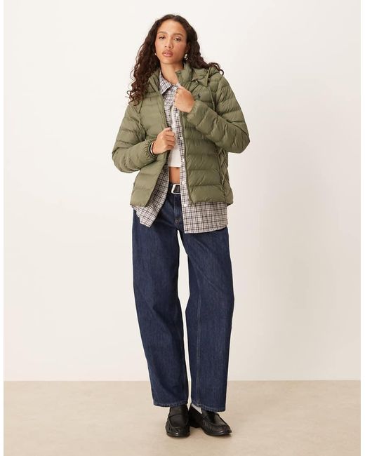 Polo Ralph Lauren Brown Hooded Puffer Jacket