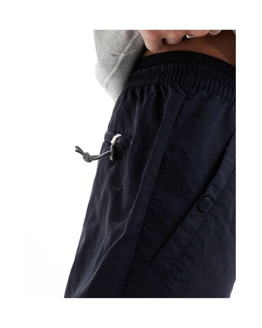 Farah Blue Hawtin Technical Relaxed Tapered Pants for men