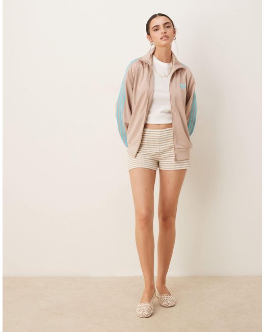 Adidas Originals Natural – firebird – locker geschnittenes trainingsoberteil