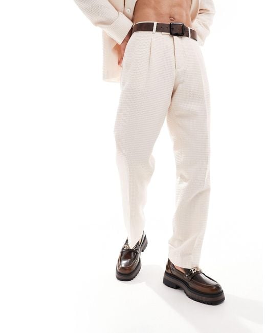 Viggo – elanga – anzughose in White für Herren