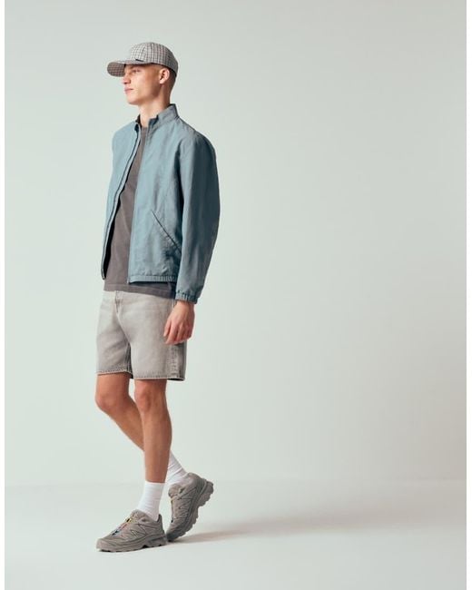 ASOS Blue Ripstop Track Jacket for men