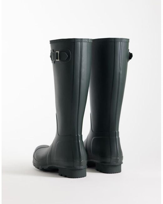 Hunter Black Original Tall Wellington Boots for men