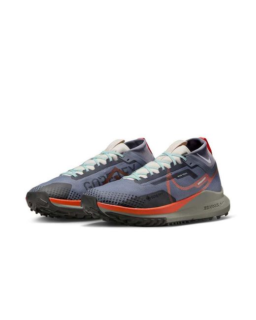 Nike Blue Reactx Pegasus Trail 4 Trainers for men