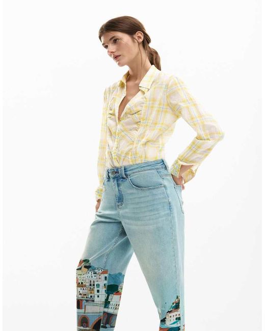 Desigual Blue Amalfi Jeans Trousers