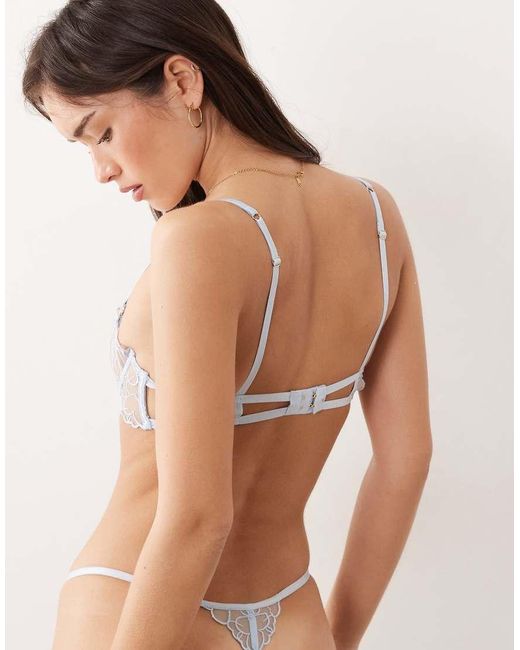 Bluebella Brown Valentina Heart Balcony Wired Bra