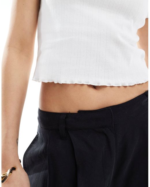Cotton On White Cotton On Fitted T-Shirt