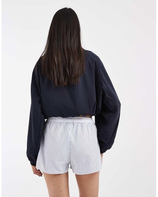 ASOS Blue Pull-on Shorts