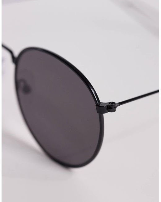 Weekday Metallic – explore – e, runde sonnenbrille
