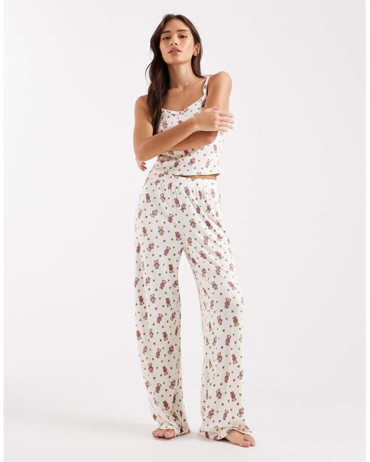 Bas Miss Selfridge en coloris White