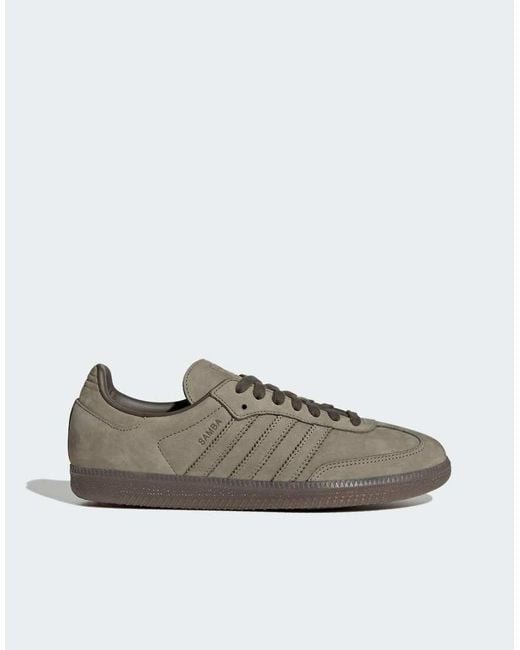 Adidas Originals Brown Samba Og Trainers