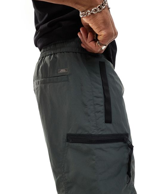 Armani Exchange – cargo-shorts in Black für Herren