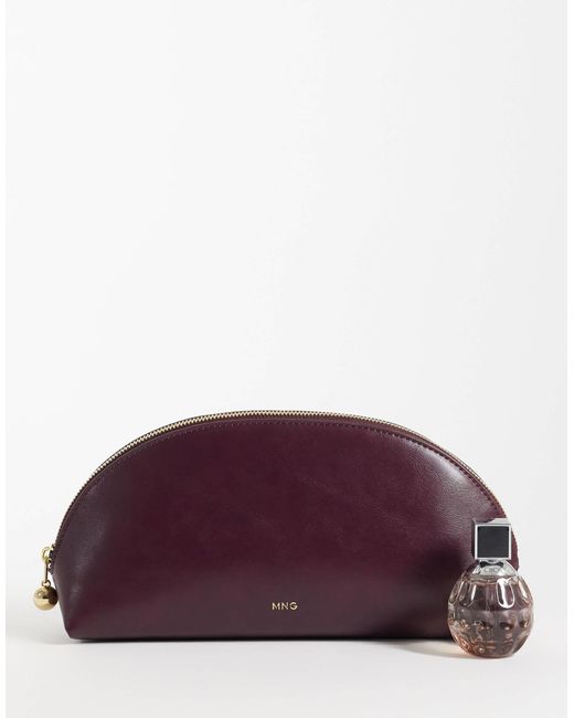 Mango Purple Runde kosmetiktasche