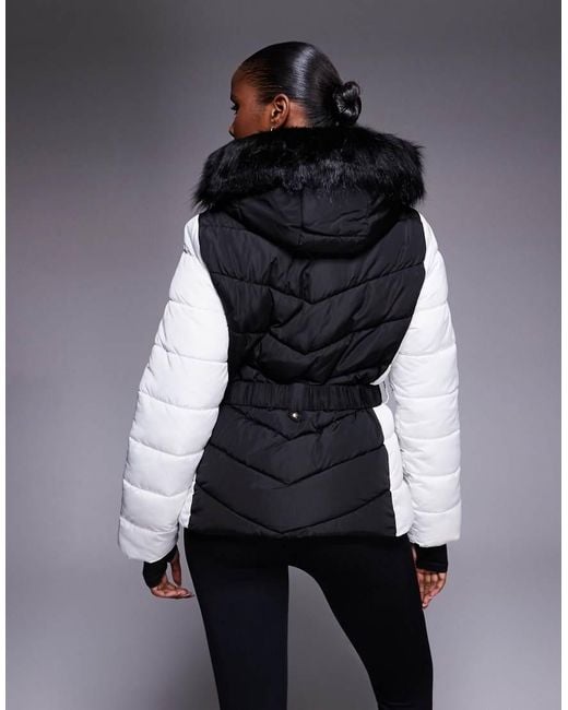 New Look Black Ski Puffer Jacket