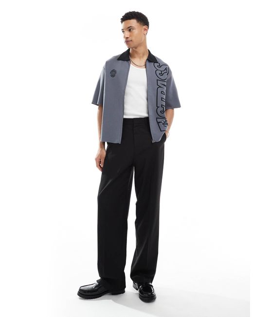 Bershka – hemd in Blue für Herren